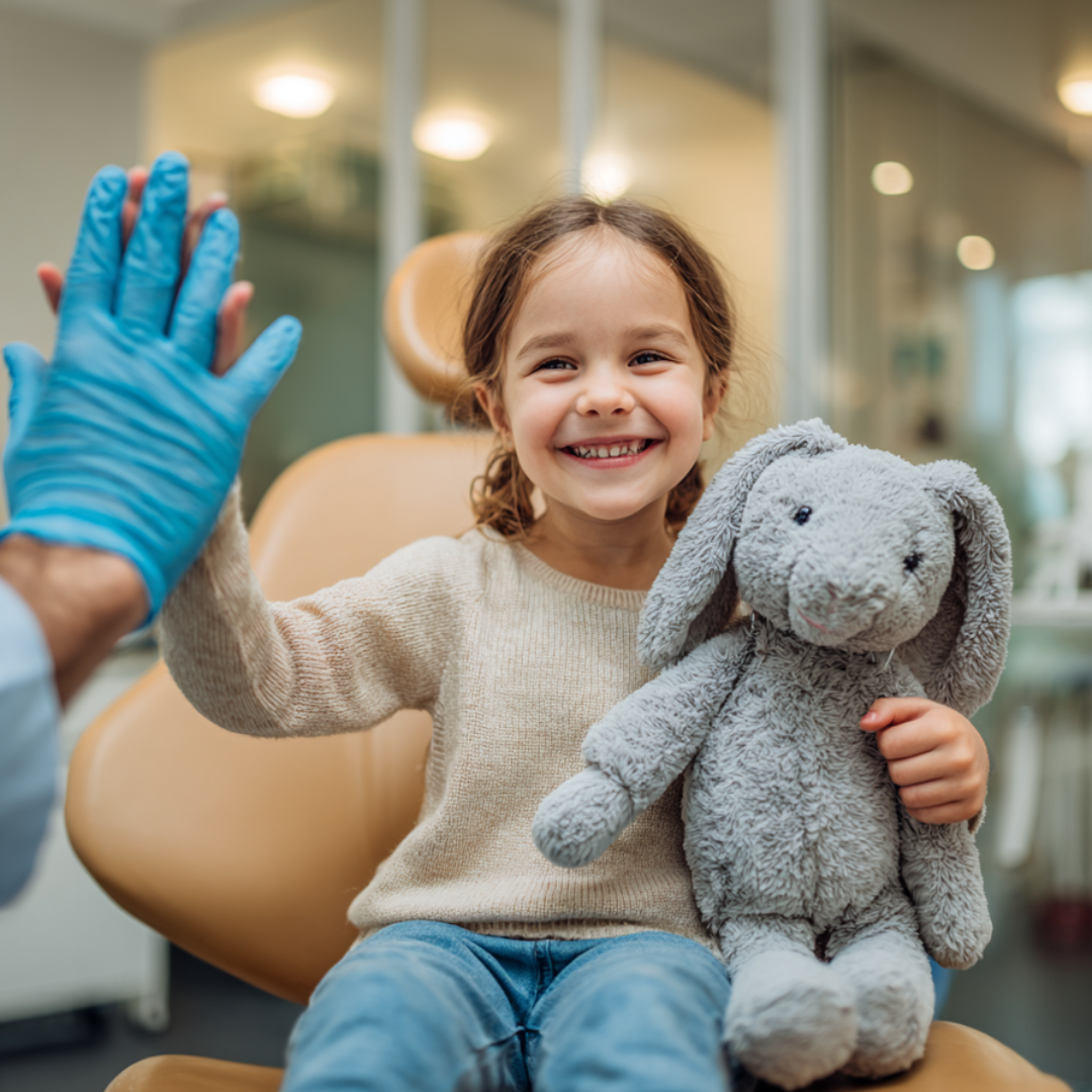 Adaptační návštěva u zubaře – první prohlídka dítěte — Estoma Clinic