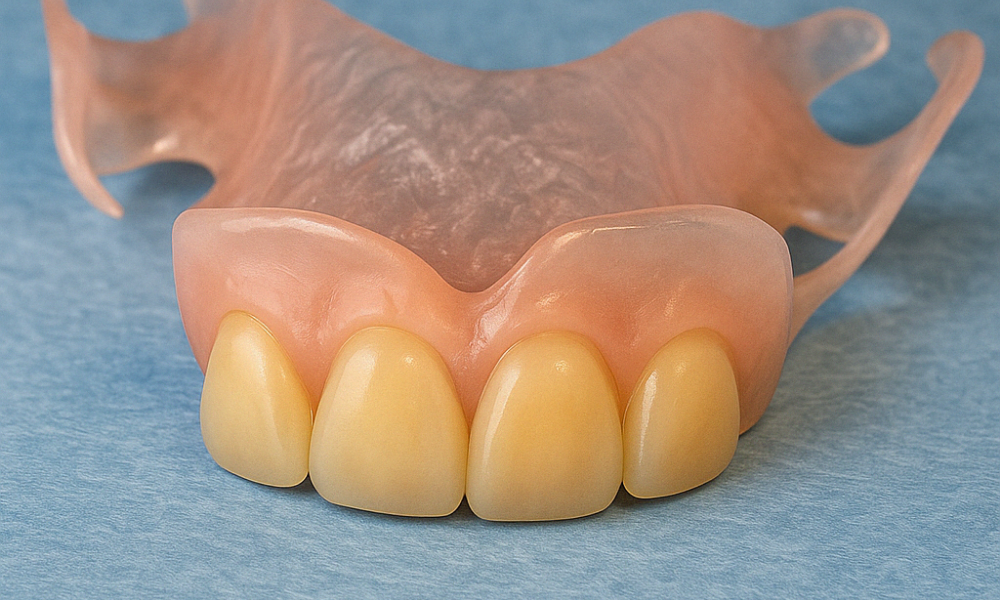 Porovnání zubního můstku a snímatelné náhrady