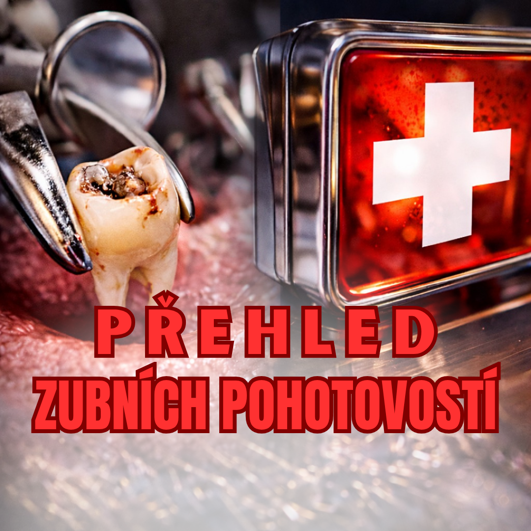 Zubní pohotovost v Praze a na Mělnicku: Kam se obrátit při akutní bolesti zubů