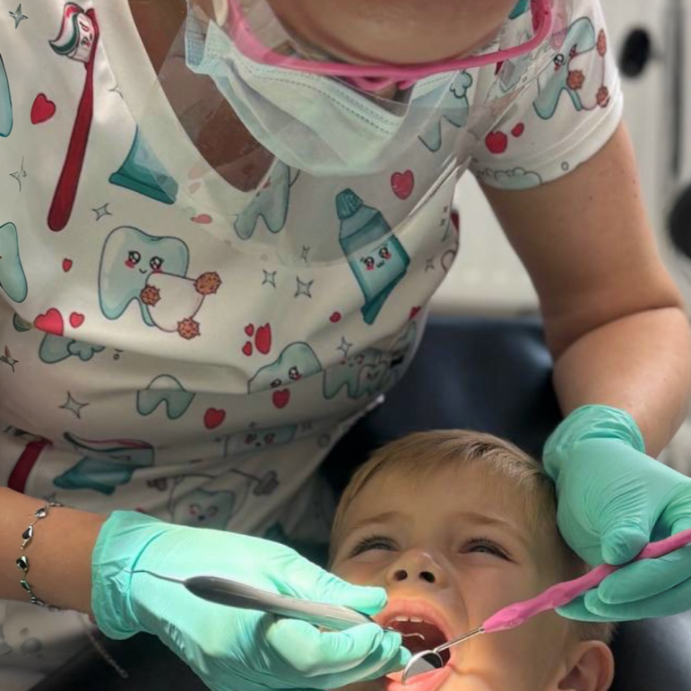 První návštěva dítěte u dentální hygienistky