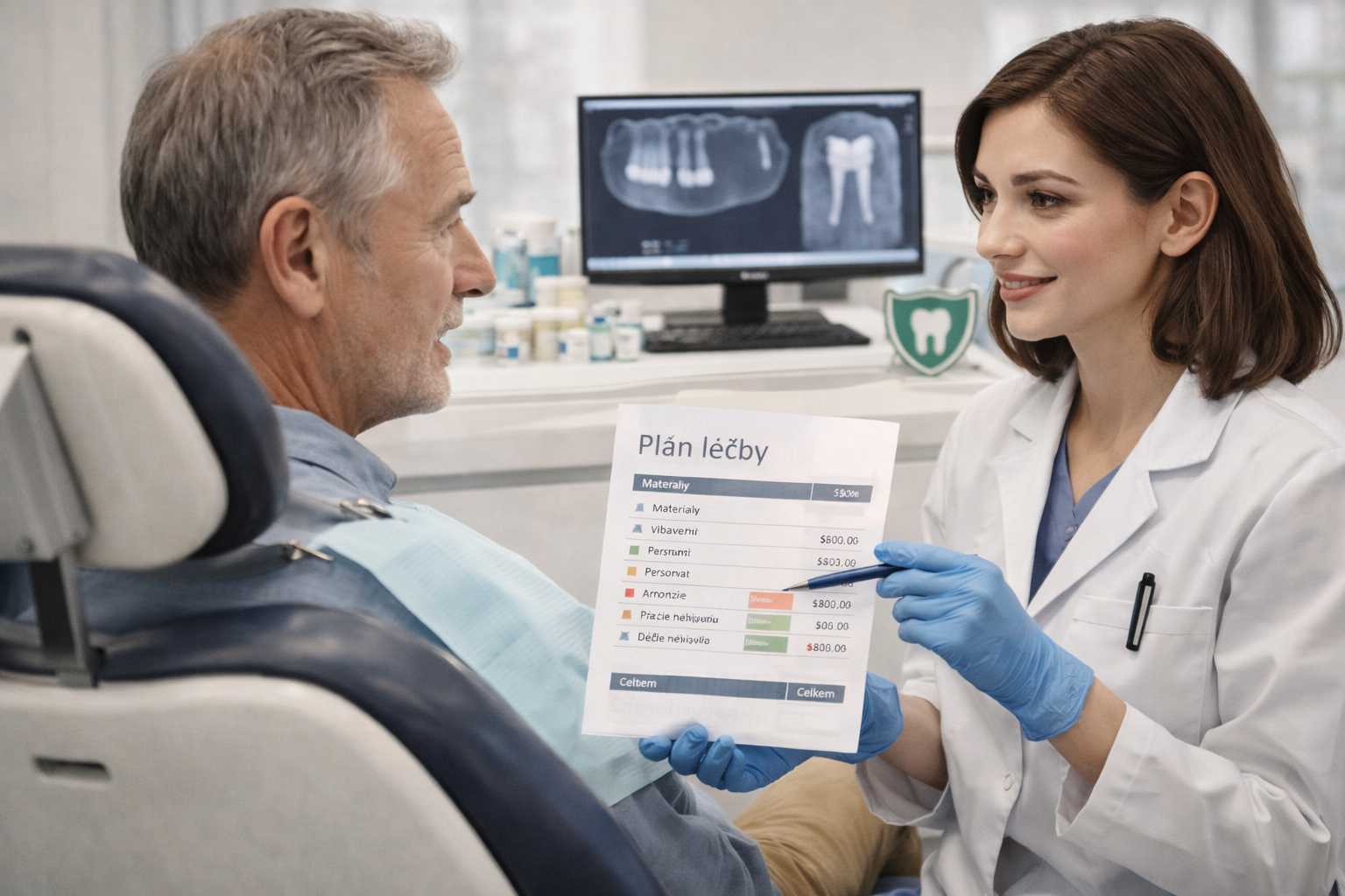 Transparentní ceník stomatologie