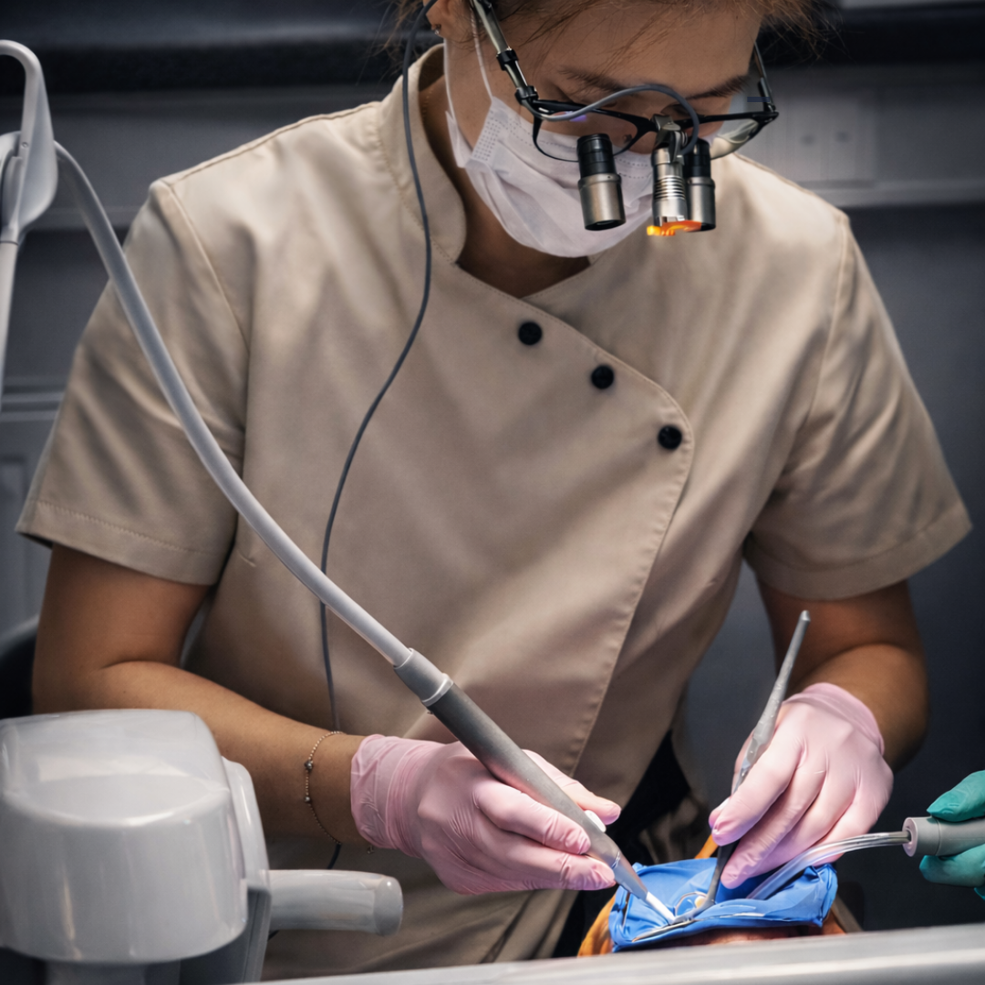 Návštěva zubaře po vypadnutí dočasné plomby — Estoma Clinic