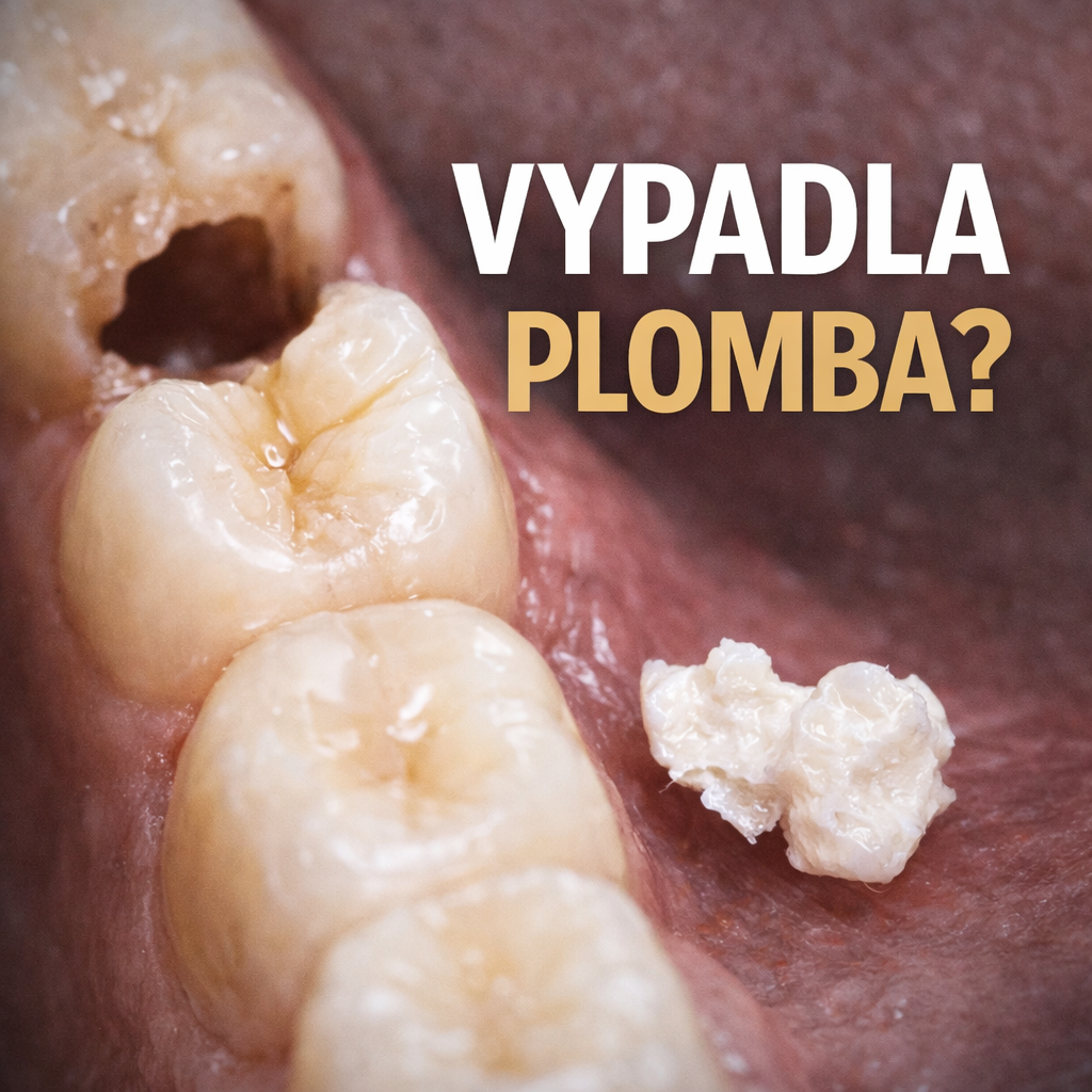 Vypadla výplň (plomba)? Co dělat a jak to řešíme