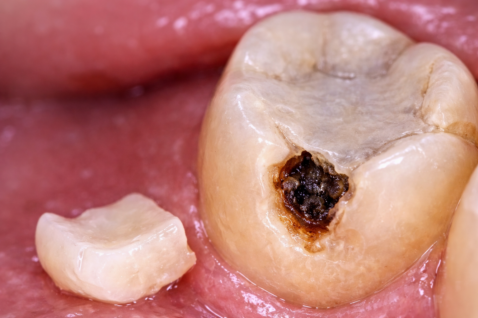 Vypadla výplň – co dělat — Estoma Clinic